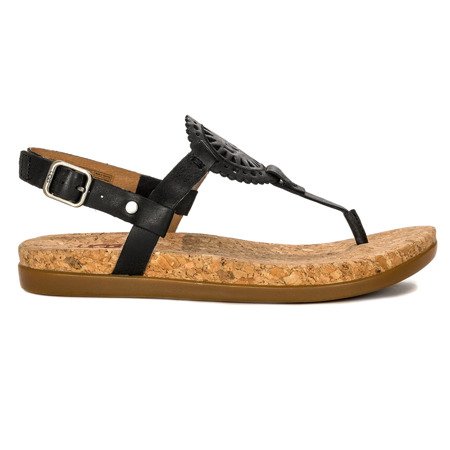 UGG 1020063W-BLK Black Sandals