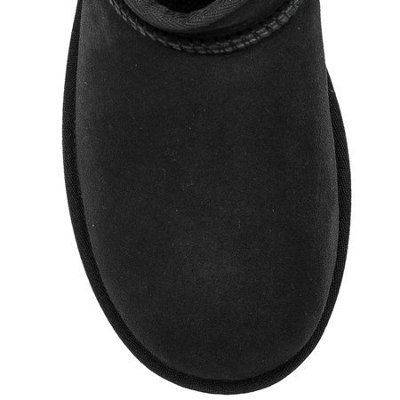 UGG 1116109 BLK W CLASSIC ULTRA MINI Black Boots