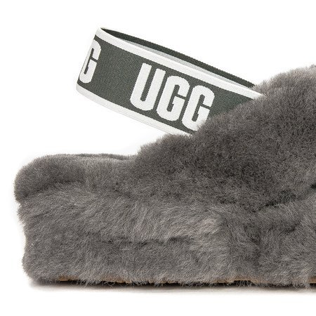 UGG 1117935 CHRC W FAB YEAH Charcoal Sandals
