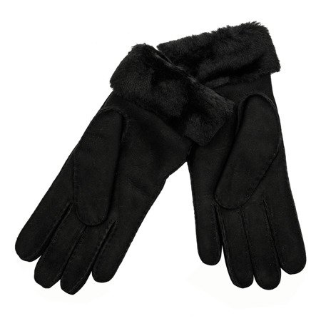 UGG 17369 Turn Cuff Glove Black Gloves