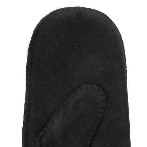 UGG 20932 BLK gloves in Shearling Embroider Mitten Black