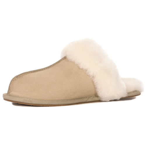 UGG Beige Slippers W / 1106872 W SCUFFETTE II Mustard Seed