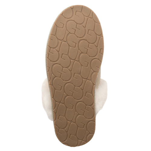 UGG Beige Slippers W / 1106872 W SCUFFETTE II Mustard Seed