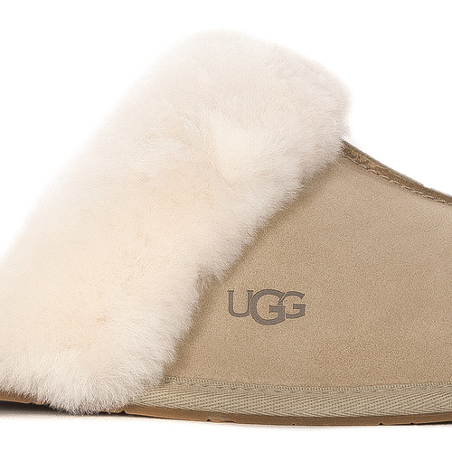 UGG Beige Slippers W / 1106872 W SCUFFETTE II Mustard Seed