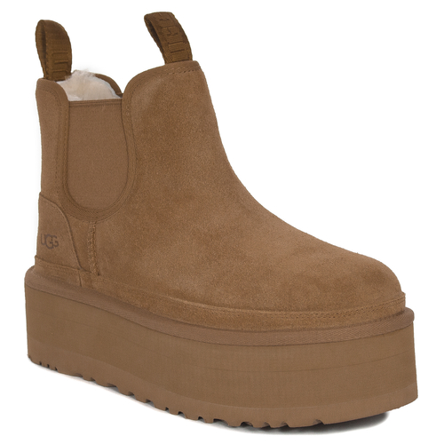 UGG Boots W 1134526 Neumel Platform Chelsea Chestnut