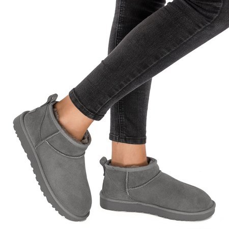 UGG CLASSIC ULTRA MINI GREY Boots