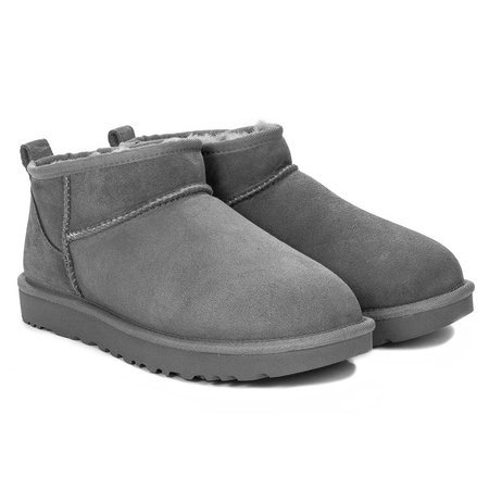 UGG CLASSIC ULTRA MINI GREY Boots