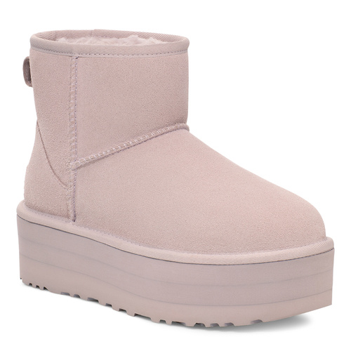 UGG Classic Mini Platform Pale Smoke Boots