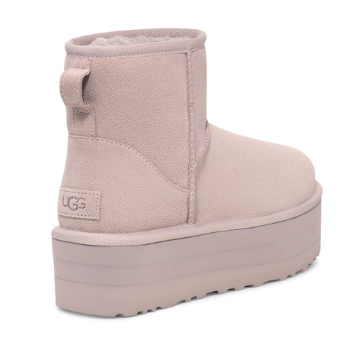 UGG Classic Mini Platform Pale Smoke Boots