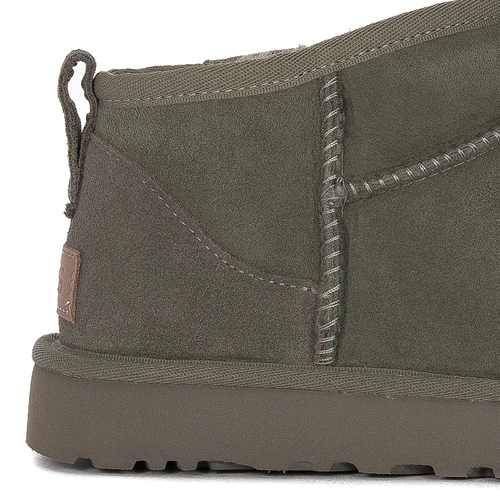 UGG Classic Ultra Mini Moss Green Boots