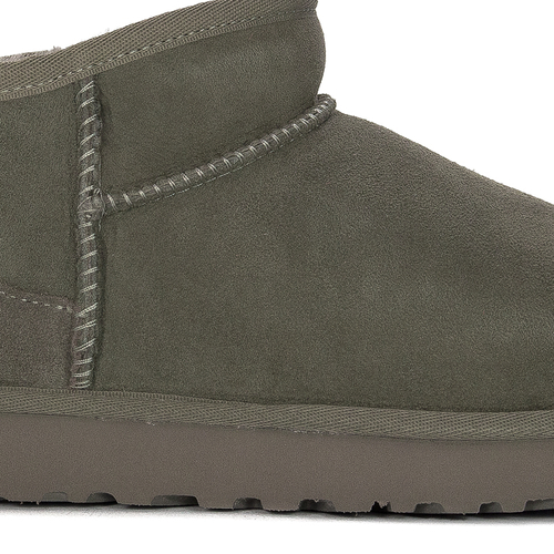 UGG Classic Ultra Mini Moss Green Boots