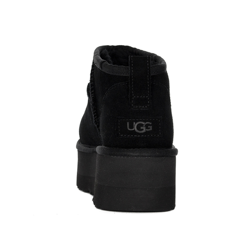 UGG Classic Ultra Mini Platform Black Boots