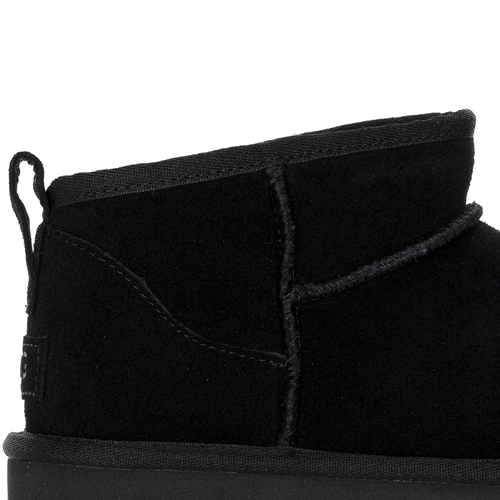 UGG Classic Ultra Mini Platform Black Boots