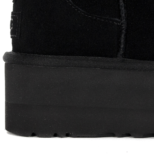 UGG Classic Ultra Mini Platform Black Boots