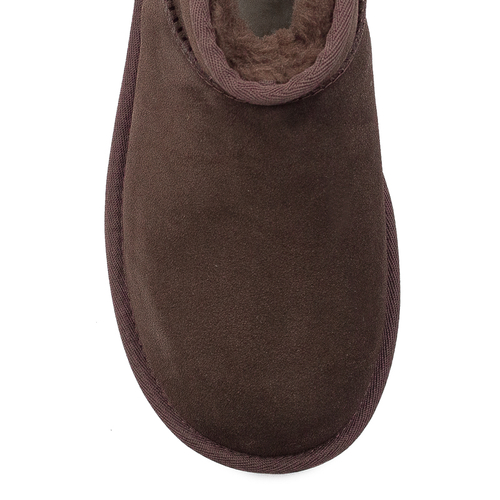 UGG Classic Ultra Mini Platform Burnt Cedar Snow Boots