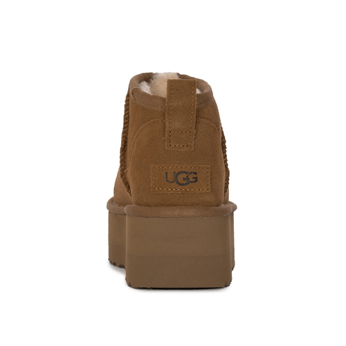UGG Classic Ultra Mini Platform Chestnut Boots