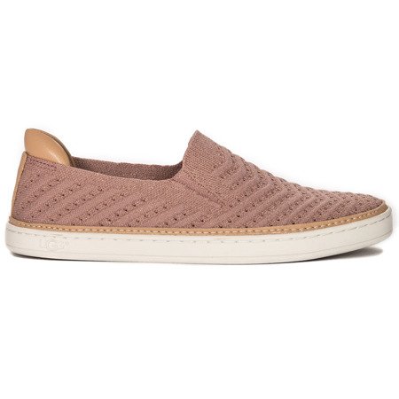 UGG Sammy Cheveron Metallic Pink Dawn Flat Shoes