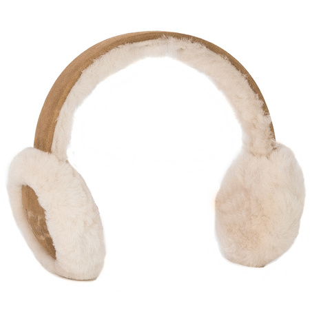 UGG Sheepskin Emboidery Earmuf Chestnut Earmuffs