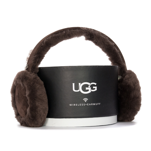 UGG Sheepskin Wireless Bluetooth Earmuff Burnr Cedar