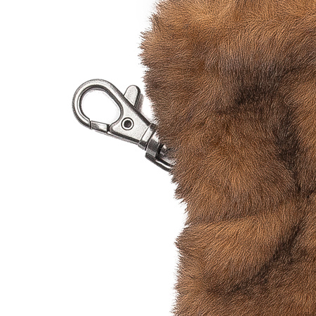 UGG W Faux Fur Fingerless Natural gloves