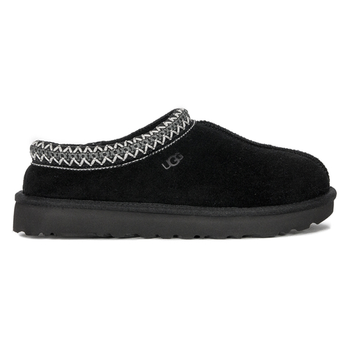 UGG Women's Home Leather Black Slippers
