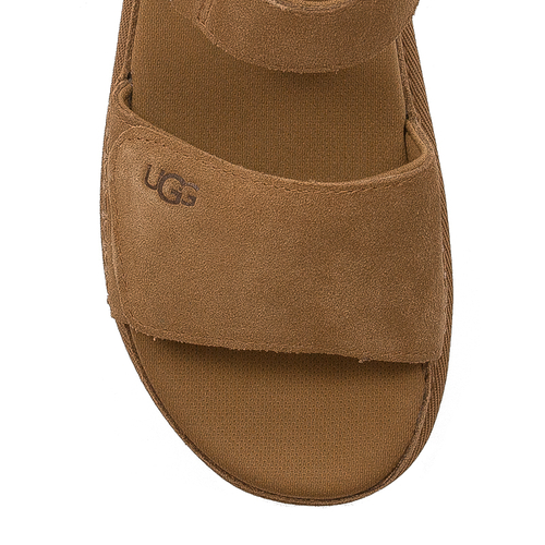 UGG Women's Leather Sandals Brown