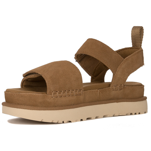 UGG Women's Leather Sandals Goldenstar Chestnut