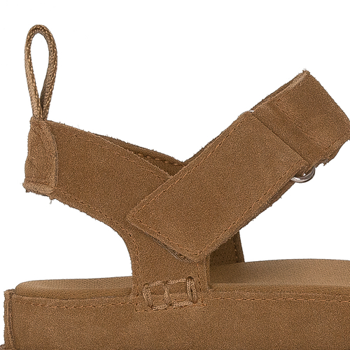 UGG Women's Leather Sandals Goldenstar Chestnut