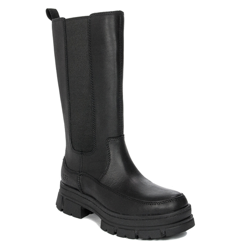 UGG Women's W Ashton High Chelsea black boots