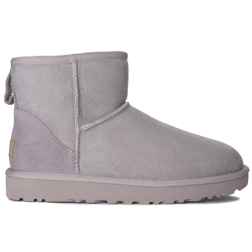 UGG Women's leather snow boots W Classic Mini II Pale Smoke  