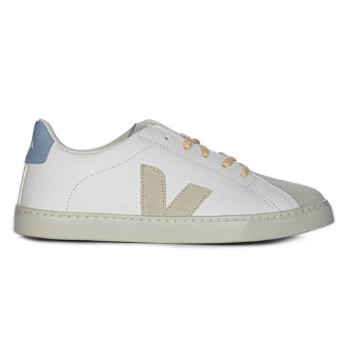 Veja Women's Leather White Sable Steel Sneakers