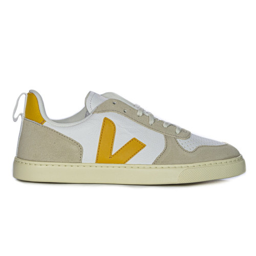 Veja Women's Leather White Uoro Almond  Sneakers