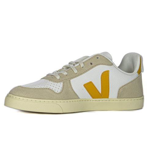 Veja Women's Leather White Uoro Almond  Sneakers