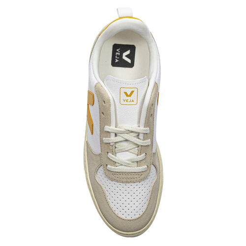 Veja Women's Leather White Uoro Almond  Sneakers