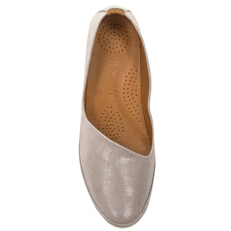 Venezia Esti Mel 1202 Taupe Grey Flat Shoes