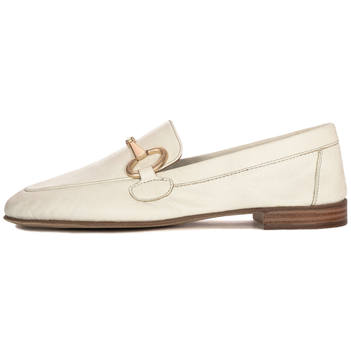 Venezia Flat Shoes Ivory