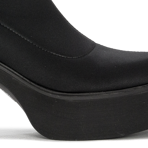Venezia ROV women's boots in leather Black 