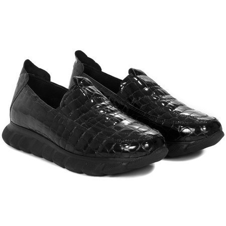 Venezia YSB 0229 501 Black Flat Shoes