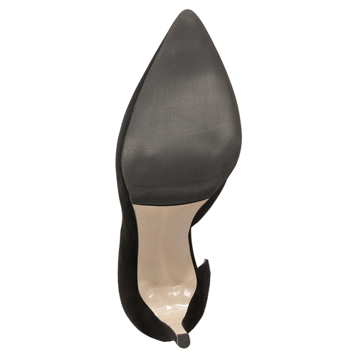Visconi women's Nero Leather Heels Pumps
