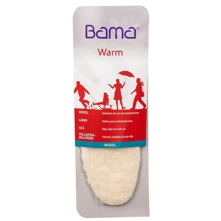 Warm Wool Bama natural wool insole 