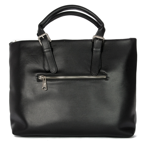 Women's Beige Bag Pepe Moll 232211 Plaited Negro