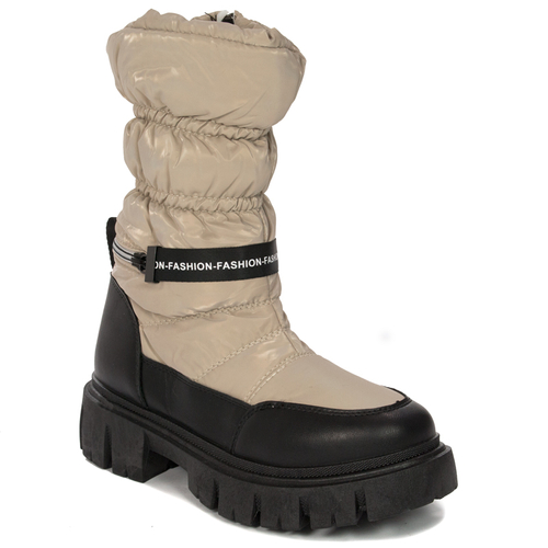 Women's Beige snow boots