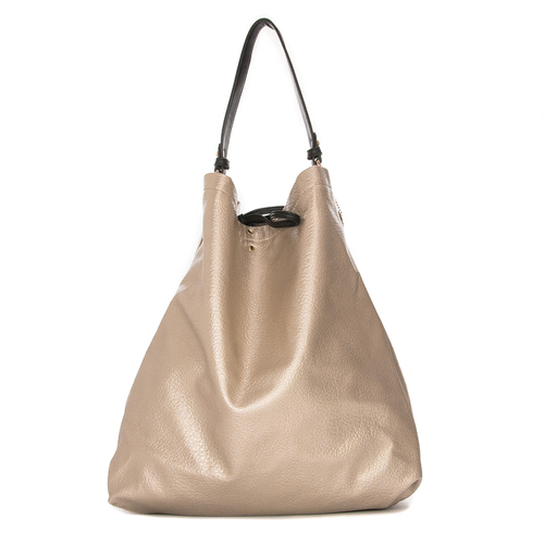 Women's Filippo Gold Shopper Bag 2in1