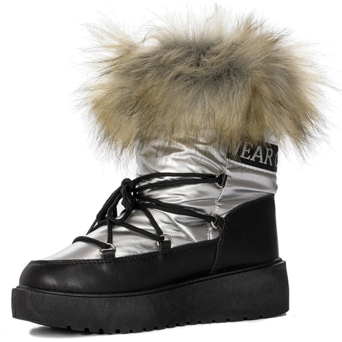 Women's Silver snow boots