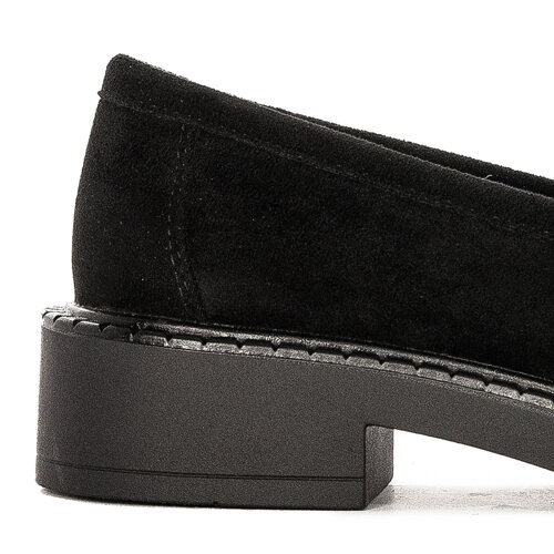 Women's loafers shoes Sergio Leone Black