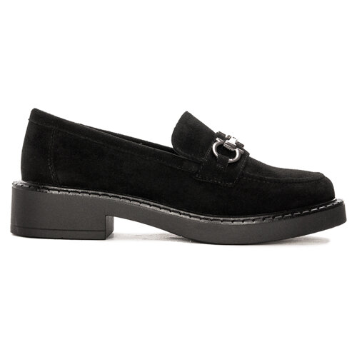 Women's loafers shoes Sergio Leone Black