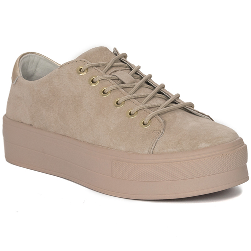 Women's shoes Filippo leather suede beige