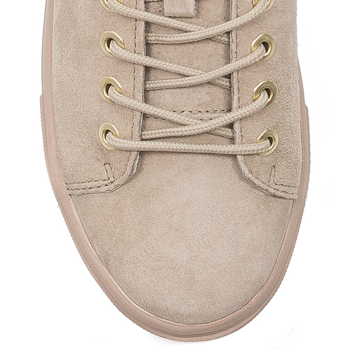 Women's shoes Filippo leather suede beige