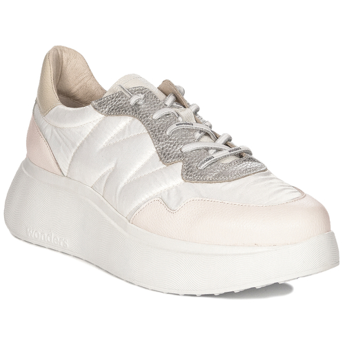 Wonders Sneakers Women's half shoes Wild V Blanco white