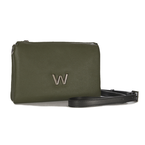 Wonders Women's Alga Negro Green Bag